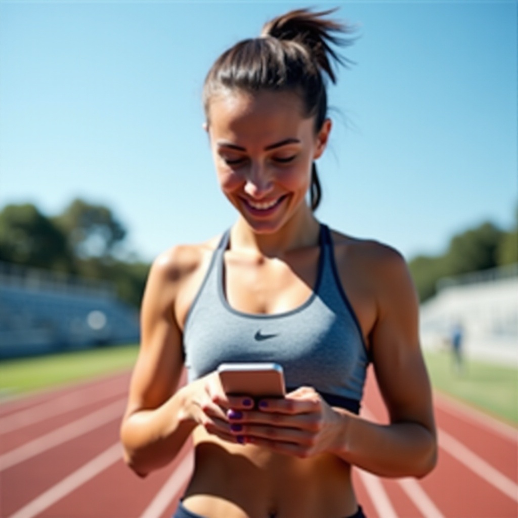 Blutsauerstoffwerte mit Handy überwachen für Sportler