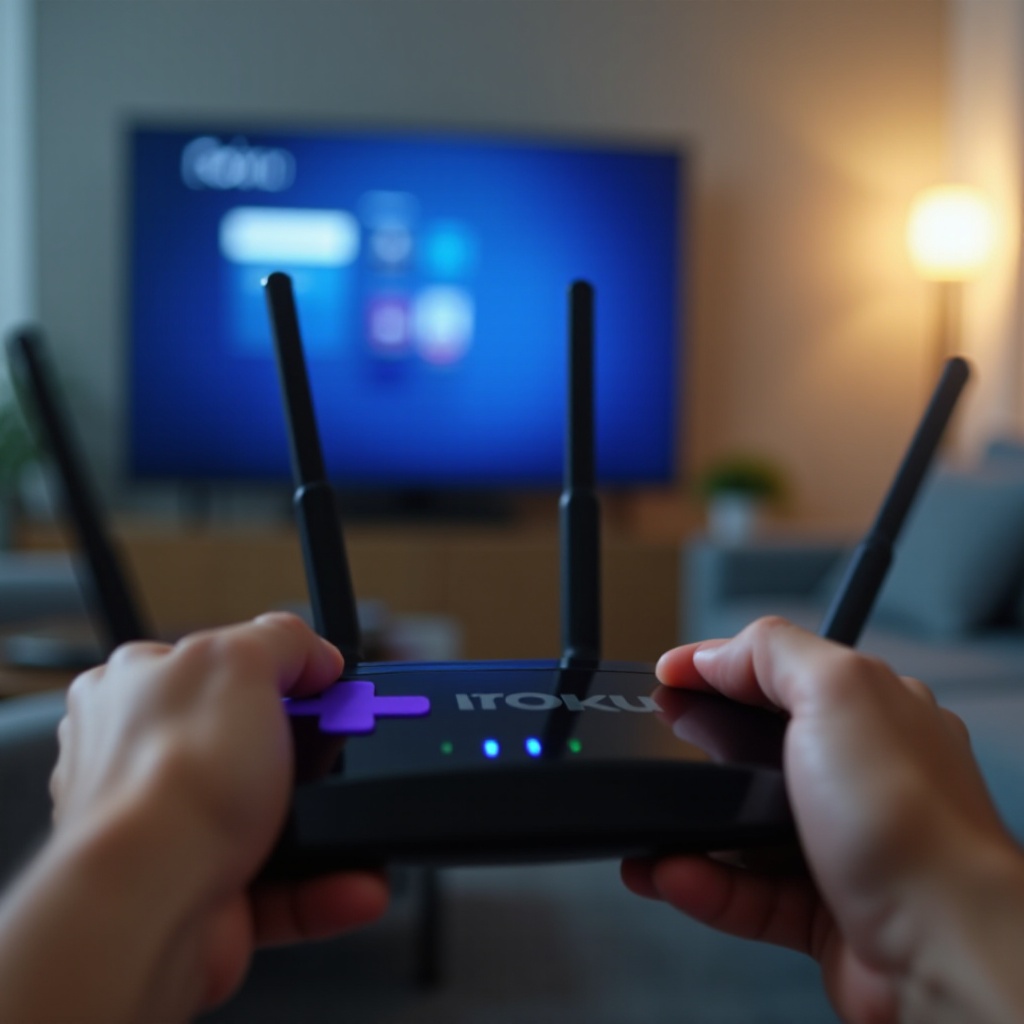 Roku muss den Router ständig zurücksetzen